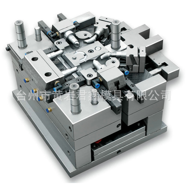 Four-way pipe fitting mould